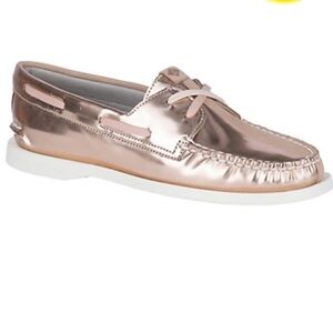 Sperry Top Sider Metallic Boat Shoes G04